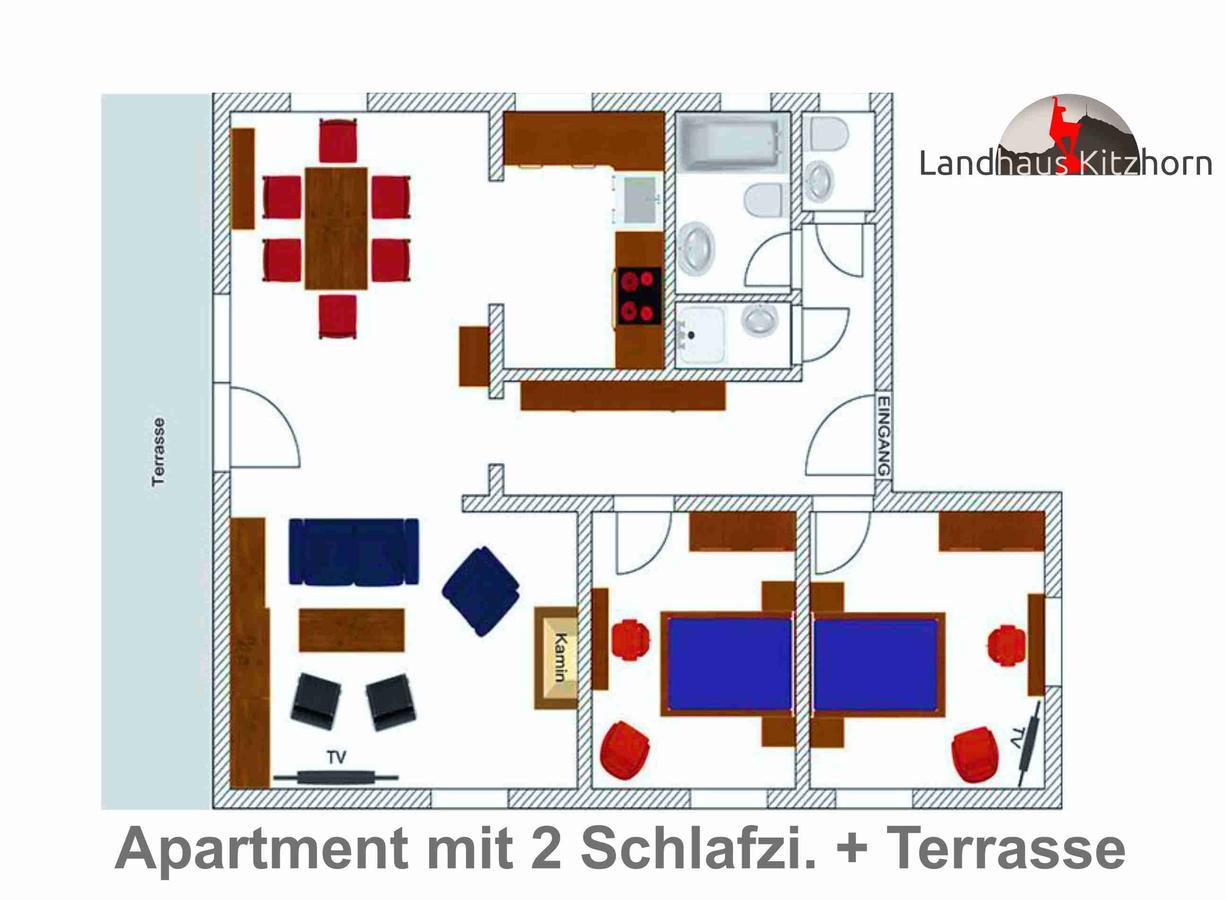 Landhaus Kitzhorn Kitzbühel Exteriör bild